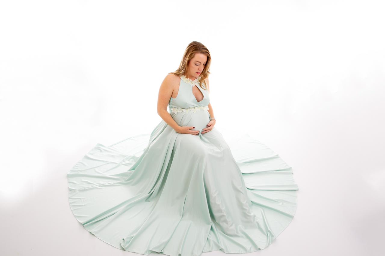 006-zwangerschapshoot studio jurken