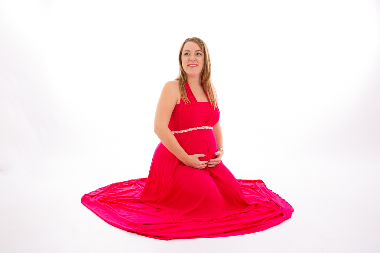 014-zwangerschapshoot studio jurken